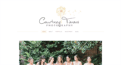 Desktop Screenshot of courtneytimmsphotography.com